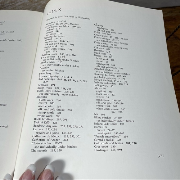 Erica Wilson's embroidery book vintage hardbook - Picture 11 of 14